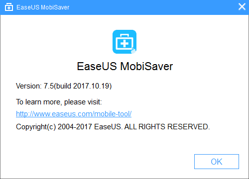 EaseUS MobiSaver 7.5 Build 2017.10.19