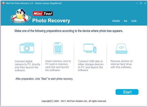 MiniTool Photo Recovery 3.0