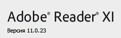 Adobe Reader XI 11.0.23