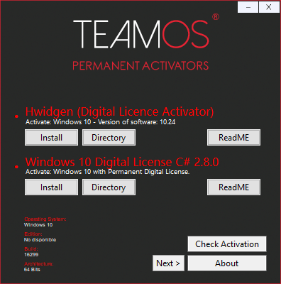 Teamos Activator v7