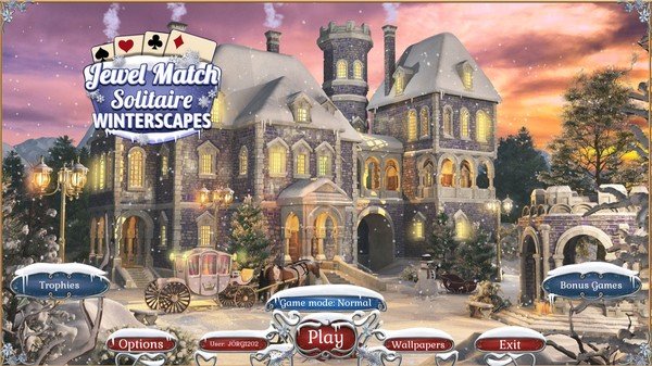 Jewel Match Solitaire: Winterscapes (2018)