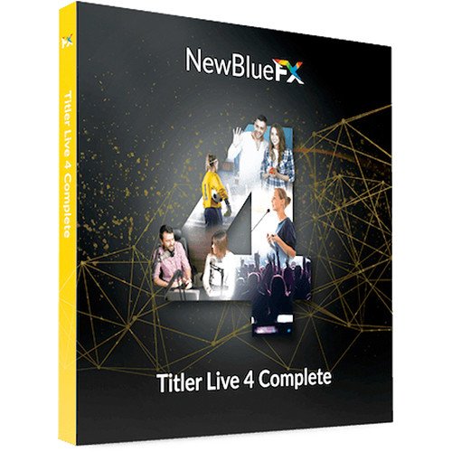 NewBlueFX Titler Live 4 Complete 4.0.190717