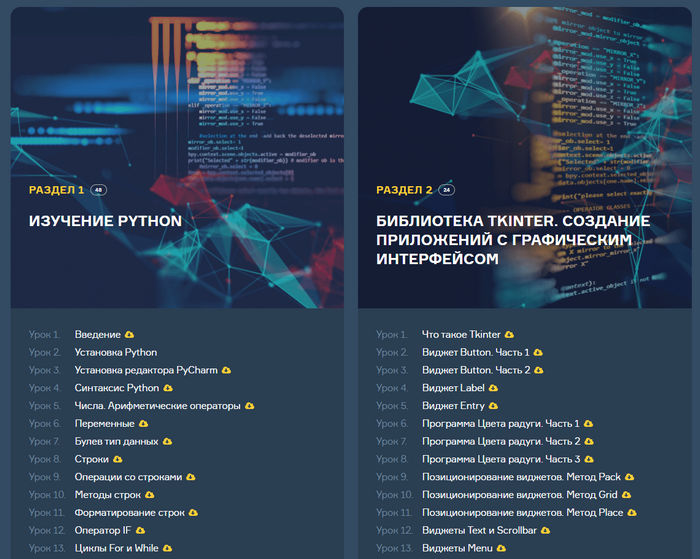 Python полное руководство. Десктопное приложение на Python. Web интерфейса приложение на Python. Дьяков программирование.