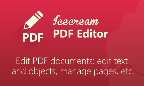 Icecream PDF Editor PRO 2.06