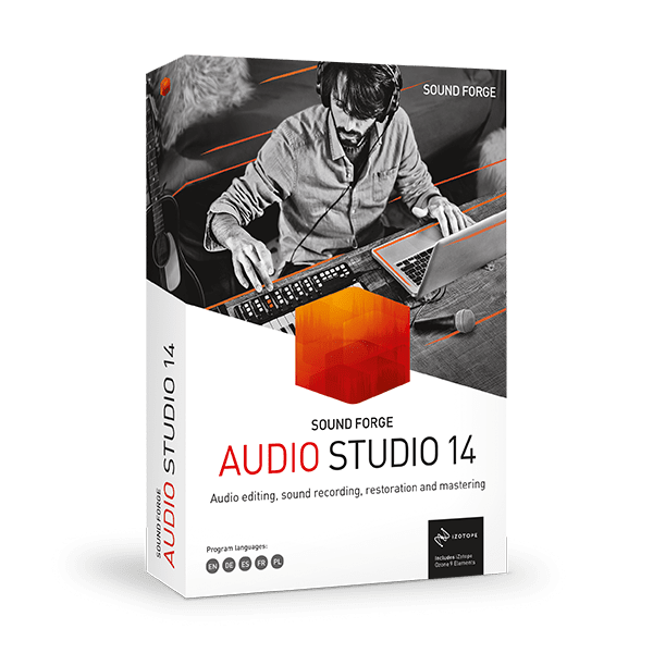 MAGIX SOUND FORGE Audio Studio 14.0.86