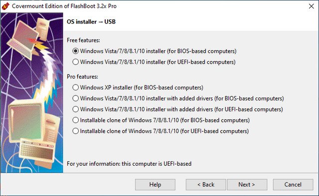 FlashBoot Pro v3.2y / 3.3p instaling
