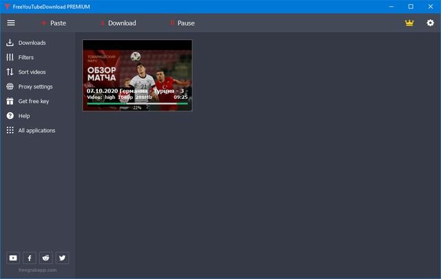 FreeGrabApp Free YouTube Download 5.0.20.225 Premium + Portable