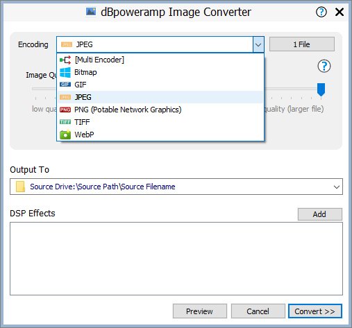 محول الصور dBpoweramp Premier R2025-08-29
