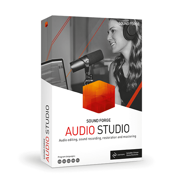 MAGIX SOUND FORGE Audio Studio 15.0.0.40