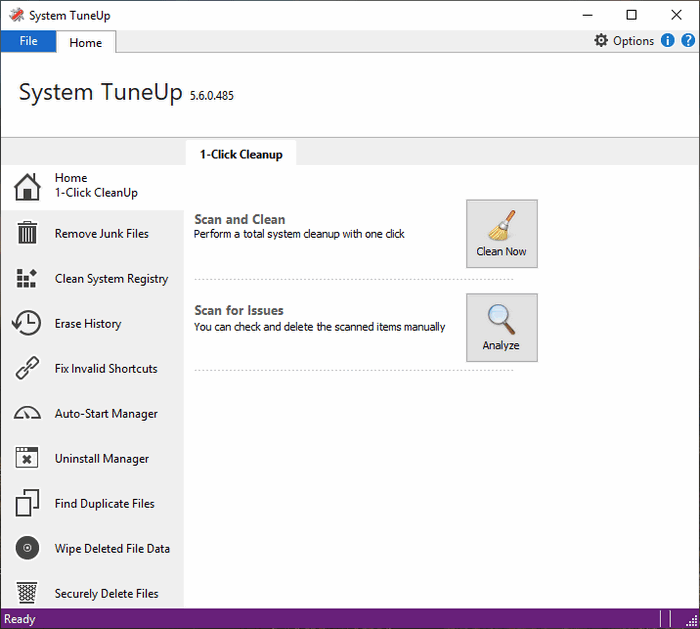 Acelogix System TuneUp 5.6.0.485