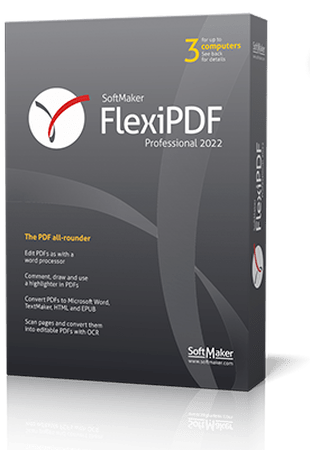 SoftMaker FlexiPDF 2022 Professional 3.0.7 + Portable
