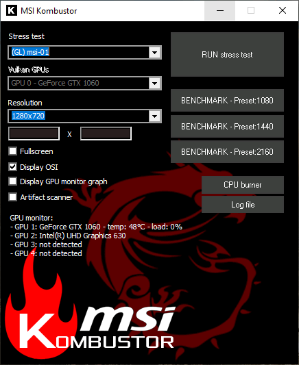 MSI Kombustor 4.1.25.0