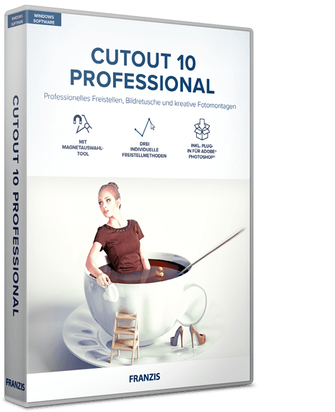 Franzis CutOut 10 professional + Rus + Backgrounds