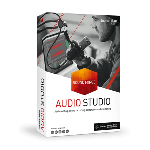برنامج MAGIX SOUND FORGE Audio Studio 16.1.2.57.1