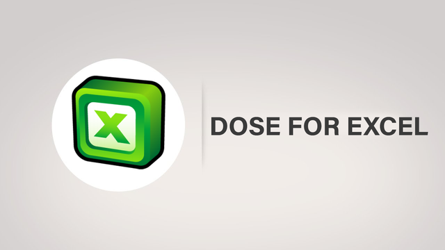 Dose for Excel 3.6.1