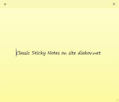 Classic Sticky Notes 2.0