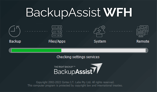 برنامج BackupAssist Classic 12.0.3r1