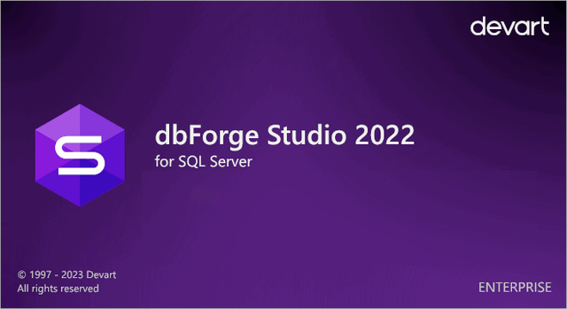 dbForge Studio 2022 لـ SQL Server Enterprise 6.4.7