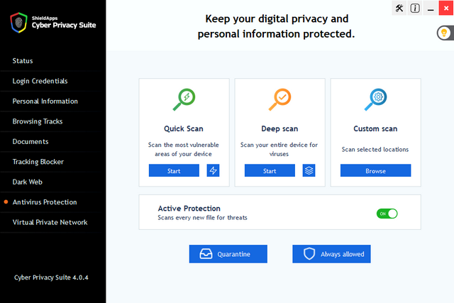 free download ShieldApps Cyber Privacy Suite 4.0.8