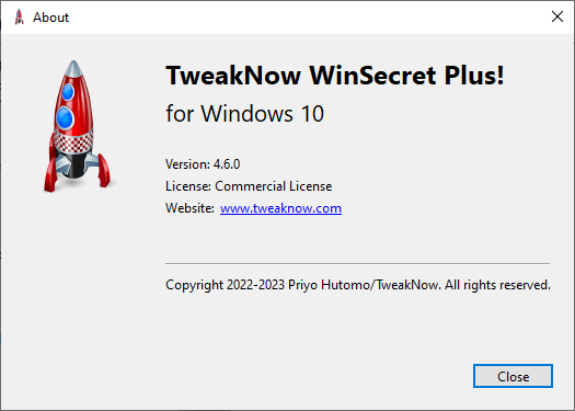 برنامج TweakNow WinSecret Plus!  لنظام التشغيل Windows 11 و 10 v4.6.0 + محمول