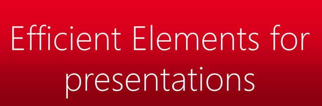 Efficient Elements for presentations 4.4.2500.1