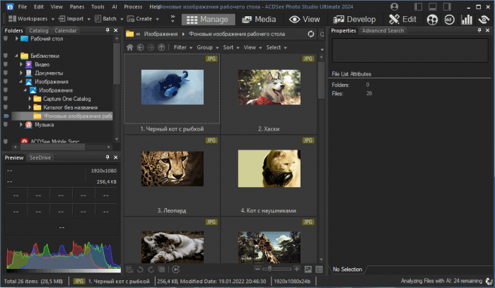 ACDSee Photo Studio Ultimate 2024 v17.0.2.3593 download the last version for mac