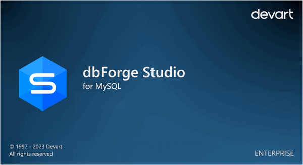 dbForge Studio for MySQL Enterprise 10.0.150
