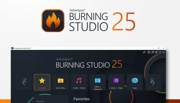 Ashampoo Burning Studio 25.0.2 (Активированная Версия)