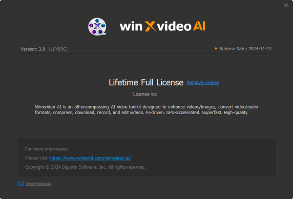 تحميل برنامج Winxvideo AI 3.8 + Portable كامل مفعل 1731434448_2024-11-12_205100