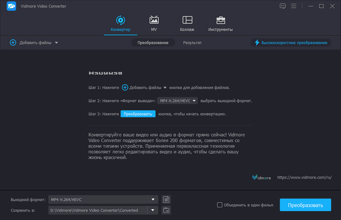 Vidmore Video Converter 1.3.60