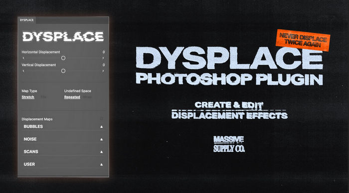 Dysplace Photoshop plugin 1.0.1