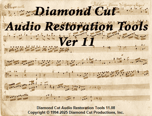 Diamond Cut Audio Restoration Tools 11.08
