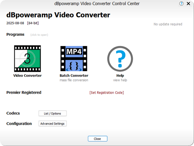 dBpoweramp Video Converter Premier R2025-08-08