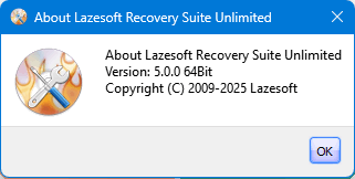 Lazesoft Recovery Suite 5.0.0.1 Professional / Server / Unlimited Edition