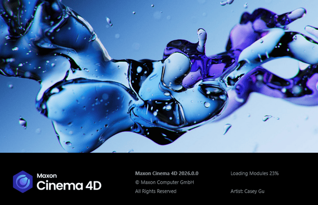 Maxon Cinema 4D 2026.0