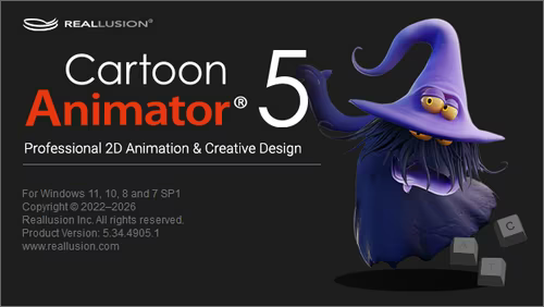 Reallusion Cartoon Animator 5.34.4905.1
