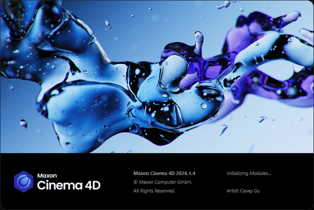 Maxon Cinema 4D 2026.1.4