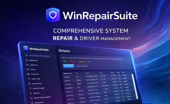 WinRepairSuite 1.0.0