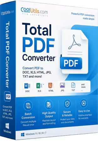 Coolutils Total PDF Converter 6.5.0.158