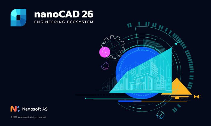 NanoCAD 26.0.7476.4950 build 305