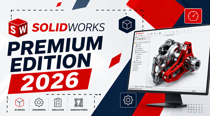 SolidWorks Premium Edition 2026 SP3.2