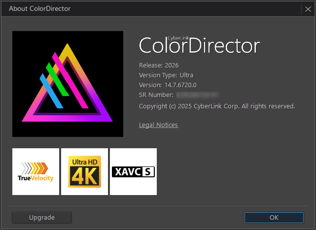 CyberLink ColorDirector Ultra 2026 v14.7.6720.0