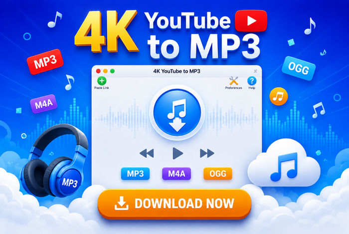 4K YouTube to MP3 26.3.1.0389